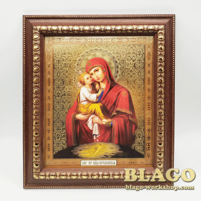 Icon Of The Mother Of God Of Pochaev, 19,5х23cm