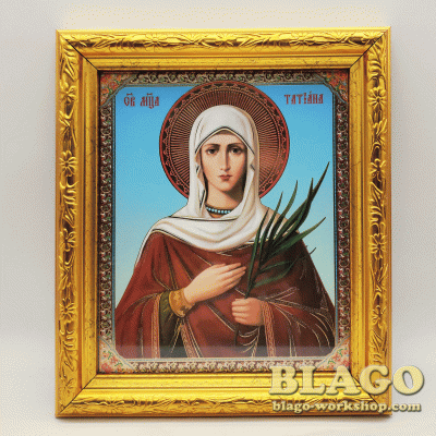Icon of St. Tatiana, 18х21 cm