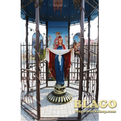 Фигура Божией Матери Покрова, 84х88х210 см