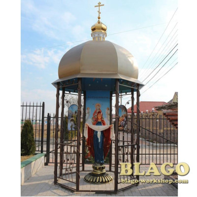 Фигура Божией Матери Покрова, 84х88х210 см