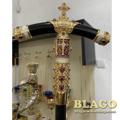 Жезл латунний, 156 см