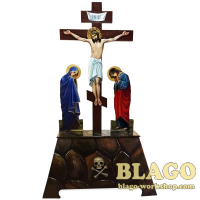 Голгофа напольна велика писана, 130х220 см