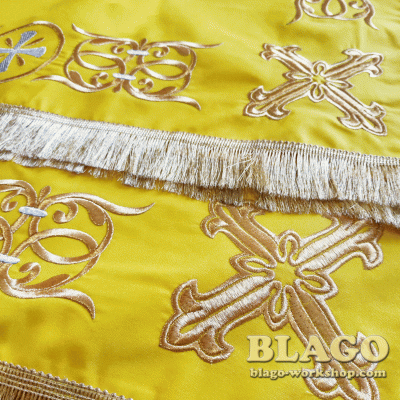 Tablecloth on the Altar with embroidery №3