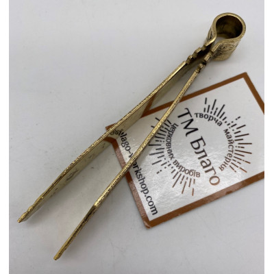 Charcoal tongs, 10 cm