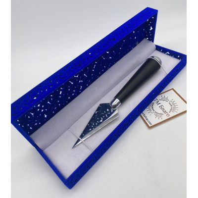 Копіє середнє  з ебонітовою ручкою в футлярі, 3х17 см