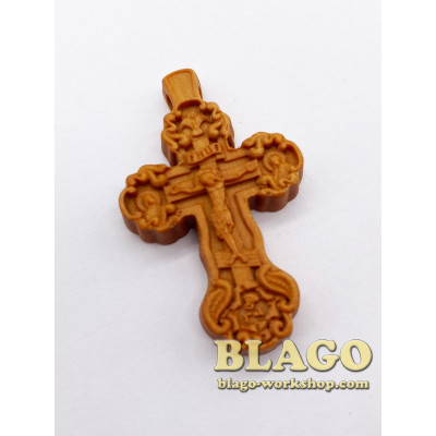 Cross wooden carved 2.2x4.2 cm No. 122