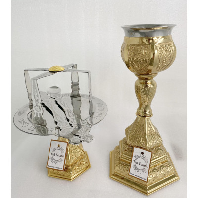 Евхаристический набор Греческий с чеканкой, 300 мл