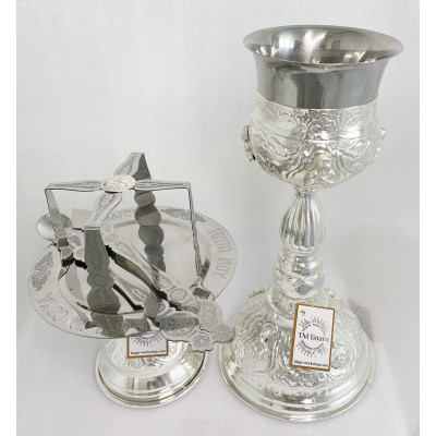 Євхаристичний набір Грецький, нікель, 500 мл Євхаристичний набір Грецький, нікель, 500 мл